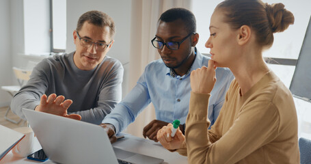 Teamwork in the office