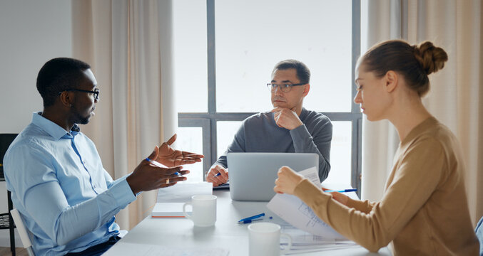 Teamwork in the office