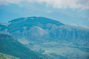 mountain landscape in the spring