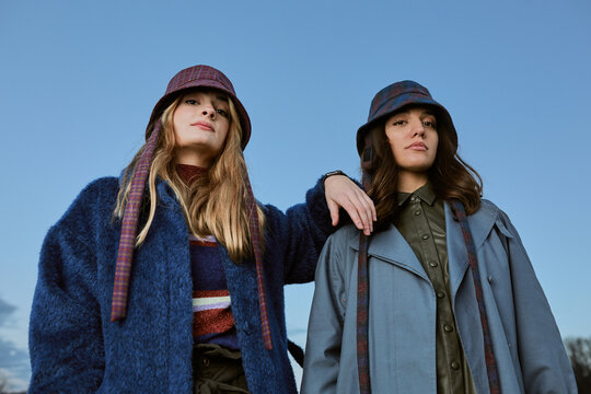 Two Fashionable Woman 
