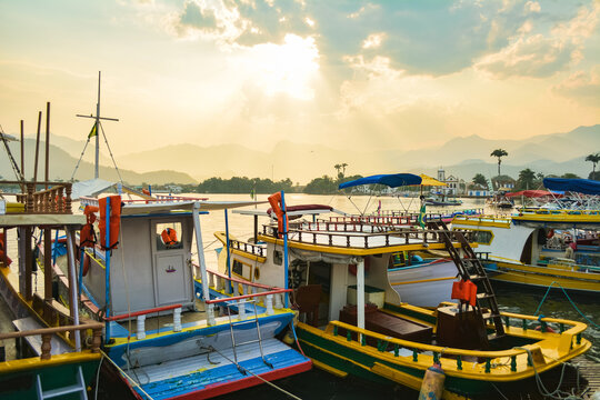 Fishing boats in Brazil