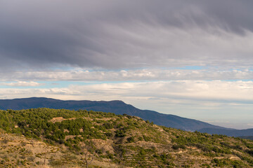 Fototapeta premium mountainous landscape in southern Spain