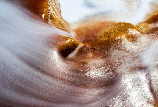 Abstract Natural Design Looking Like Martian Surface At Rio Tinto