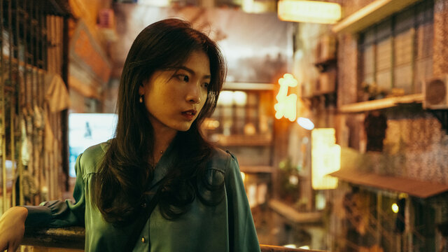 female portrait Guangzhou retro sense lifestyle