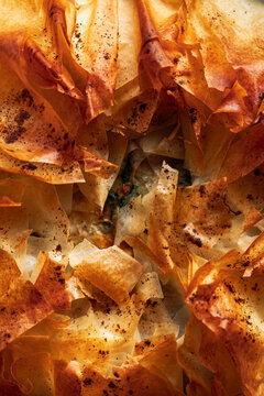 puff pastry with spinach and feta cheese 