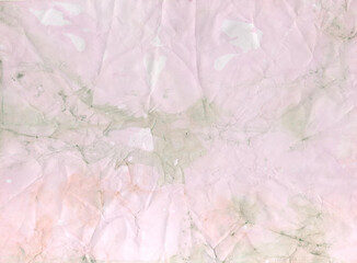 Fototapeta premium Weathered watercolor background. Aged paper crumpled texture.