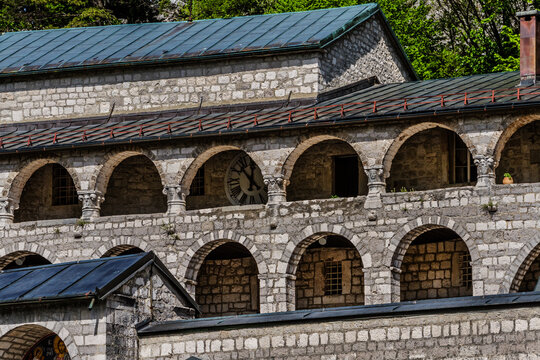 External View Of Cetinje Monastery (1701 - 1704). Cetinje Monastery Is A Serbian Orthodox Monastery In Montenegro - Seat Of The Metropolitanate Of Montenegro And The Littoral.