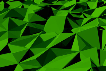Fototapeta na wymiar Low poly abstract textured polygonal background. Pattern can be used for background. 3D rendering