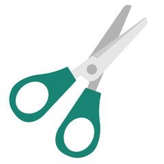 Scissors vector illustration. Back to schoole. EPS10