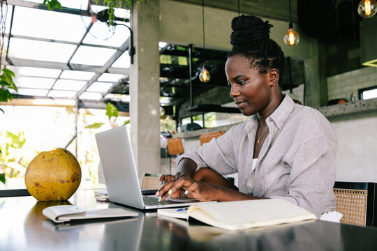 Black Female Digital Nomad