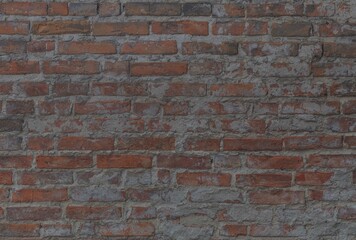 old brick wall background facade