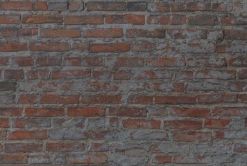 old brick wall background facade