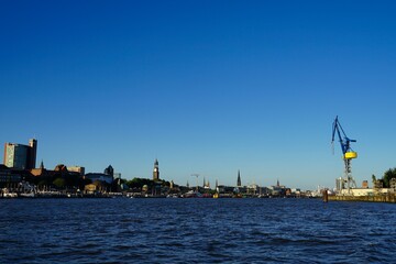 Fototapeta premium City & Port of Hamburg, Germany, Europe