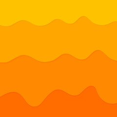 Melting ice cream, poster design template, tasty banner, vector illustration