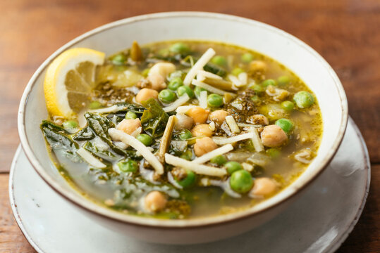 Green Minestrone Soup