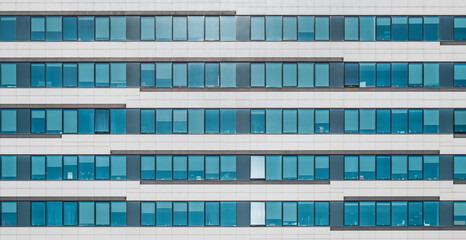 Building Facade / Modern office building  / Glass  Facade