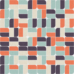 Abstract Geometric Pattern generative computational art illustration