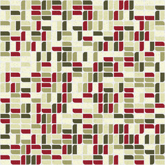 Abstract Geometric Pattern generative computational art illustration