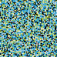 Abstract Geometric Pattern generative computational art illustration