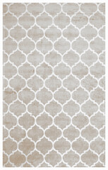 Carpet bathmat and Rug Boho style ethnic design pattern with distressed woven texture and effect
