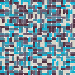 Abstract Geometric Pattern generative computational art illustration