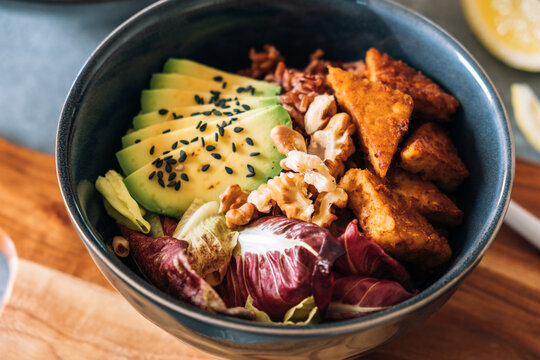 Healthy delicious vegan bowl