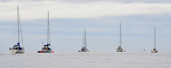 Boats Sailing
