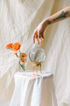 esoteric crystal ball.