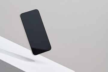 Modern Smartphone flying 