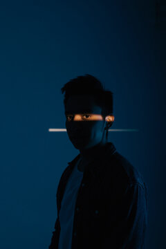 Portrait of an Asian man