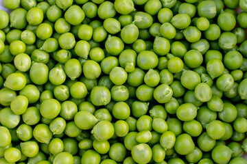 Shelled Peas in a Dish