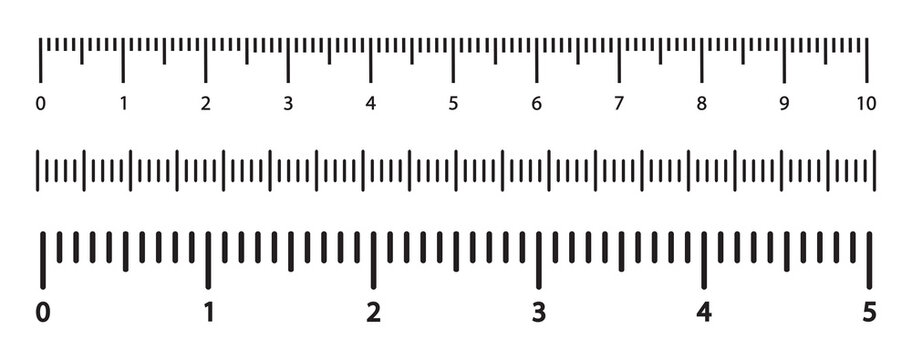 centimeter ruler to scale
