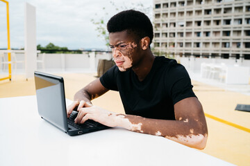Close up portrait of a young entrepreneur