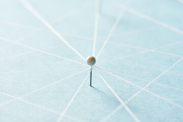 Pin with creative network links