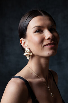 smirking Noble Lady Portrait