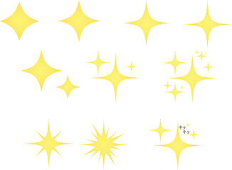 光・キラキラの素材