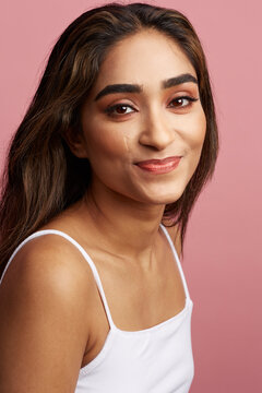 Beauty Portrait of Young Indian Woman