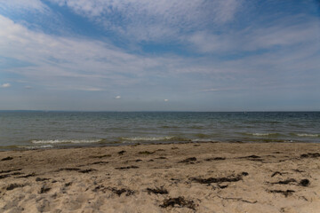 beach in the morning