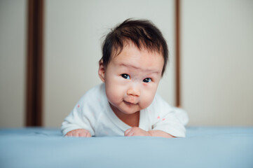 newborn baby at home