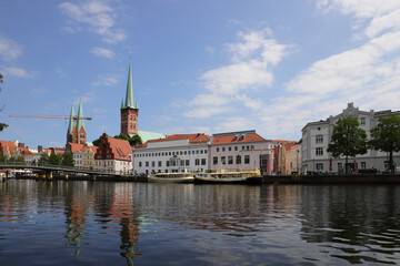 Obraz premium view of the old town