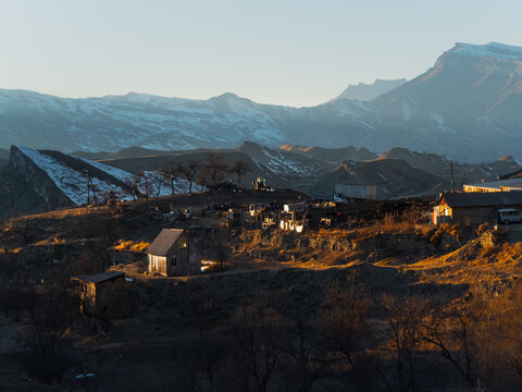 Small mountain village