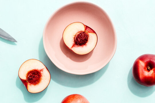 Ripe Nectarines