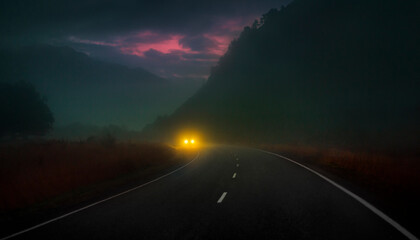 Mysterious car lights