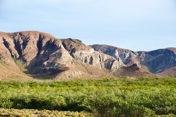 Mountains at Baja California desert