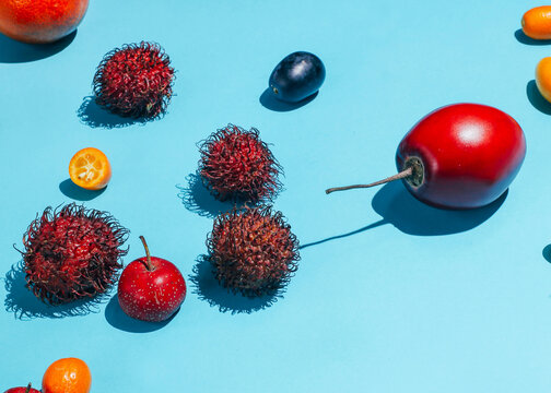 Tropical Fruit Mix Still Life