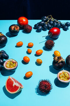 Tropical Fruit Mix Still Life