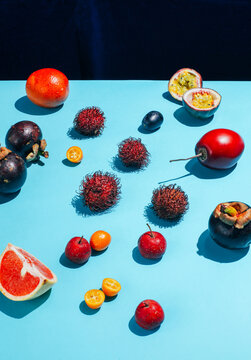 Tropical Fruit Mix Still Life
