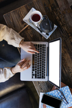 Writing with the laptop
