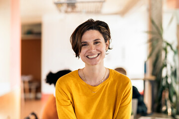 Happy Business Woman Portrait