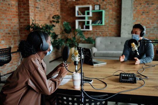 Conversation between two speaker for podcast